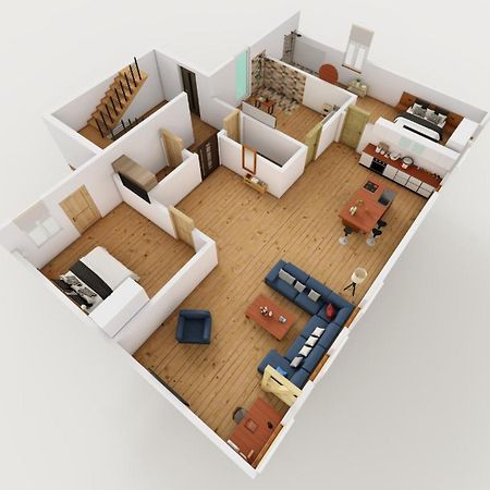 Harzer Healing Center 2024 Gemuetliche Landhauswohnung Mit Fussbodenheizung,Xxl Kochinsel,Xxl Regenduschen,Modern,Hochwertig,Persoenlich,Vollausgestattet Elbingerode  Kültér fotó