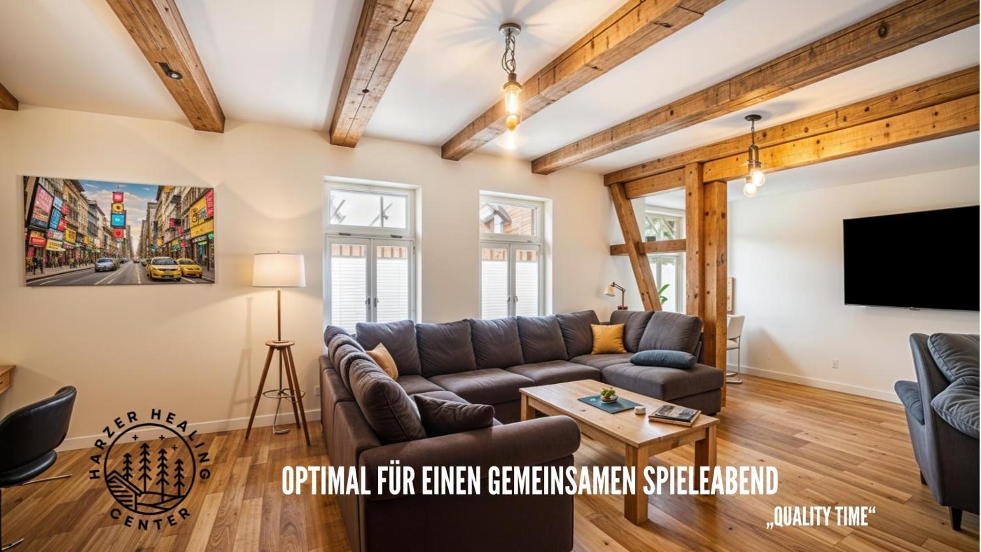 Harzer Healing Center 2024 Gemuetliche Landhauswohnung Mit Fussbodenheizung,Xxl Kochinsel,Xxl Regenduschen,Modern,Hochwertig,Persoenlich,Vollausgestattet Elbingerode  Kültér fotó