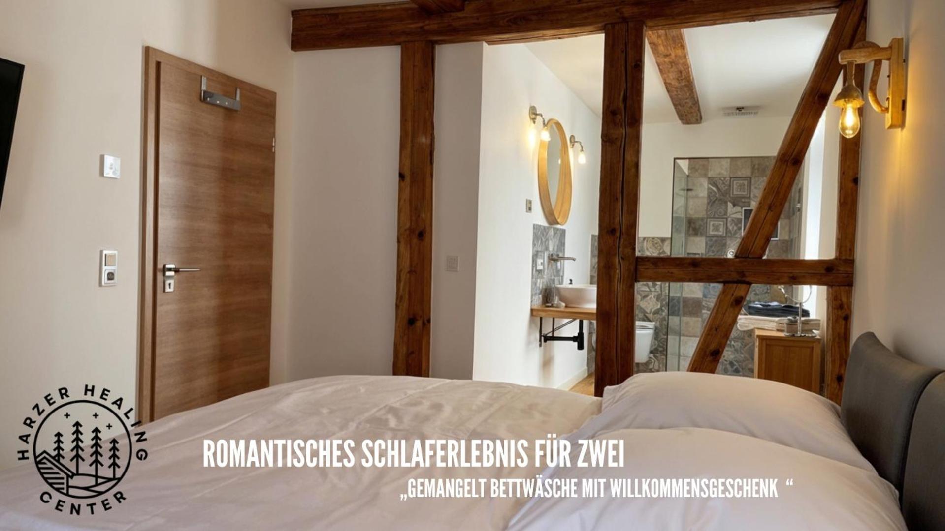 Harzer Healing Center 2024 Gemuetliche Landhauswohnung Mit Fussbodenheizung,Xxl Kochinsel,Xxl Regenduschen,Modern,Hochwertig,Persoenlich,Vollausgestattet Elbingerode  Kültér fotó